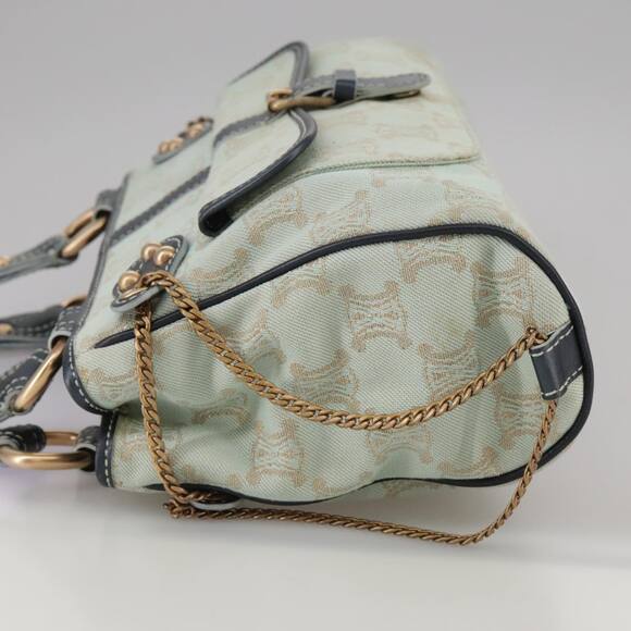 CELINE Paris Macadam Canvas Boogie Hand Bag Peppermint - Picture 5 of 13